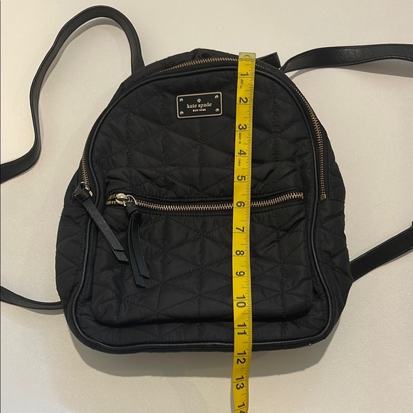 Kate Spade Black Quilted Mini Backpack main image 4